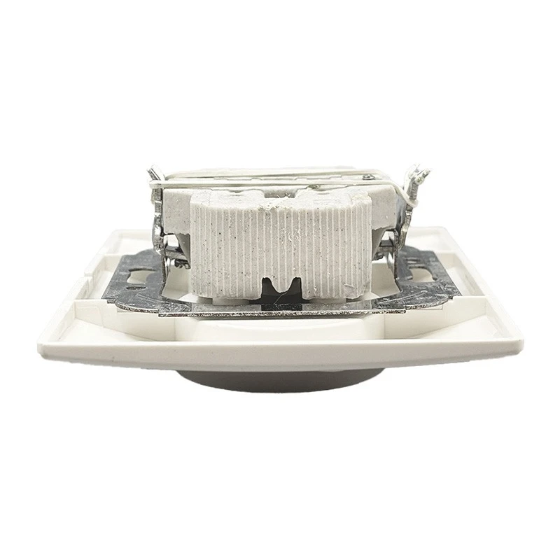 Double Socket 2P White EU factory